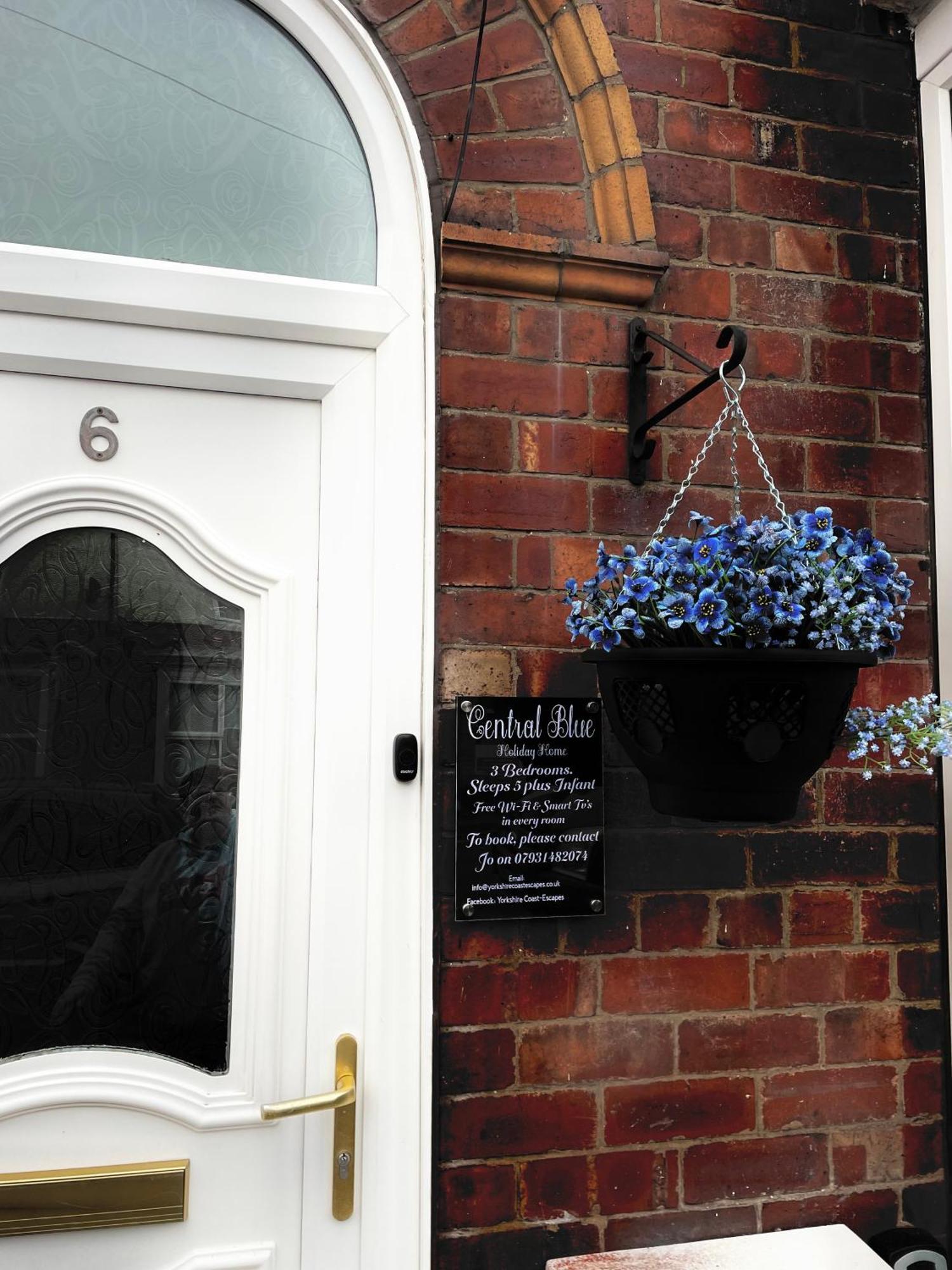 Central Blue Holiday Home. Bridlington Dış mekan fotoğraf